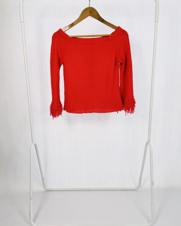 Blusa Manga longa Franjas Laranja MARIA FILÓ - P