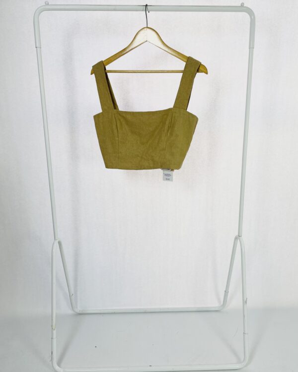 Cropped bege viscolinho AHKA - G