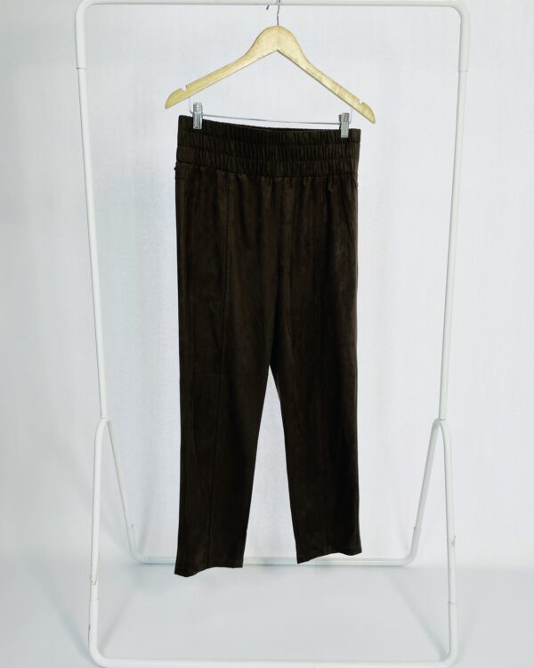Calça suéde marrom LE LIS BLANC - 40 *nunca usada*