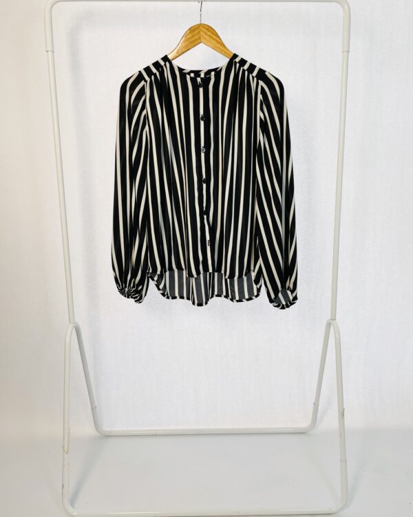 Camisa p&b listrada LEELOO - P