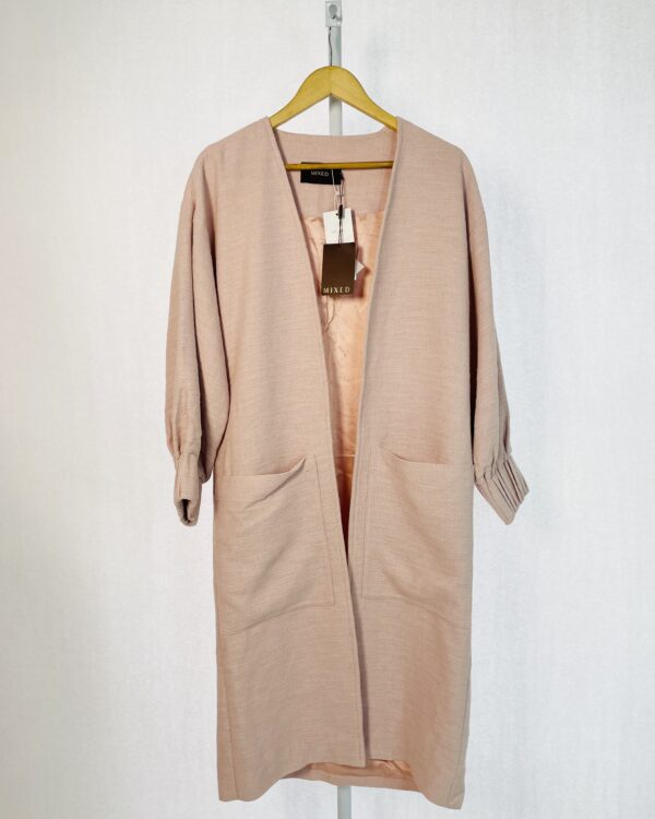 Casaco Longo rosa com brilhos MIXED - 40 (nunca usado)