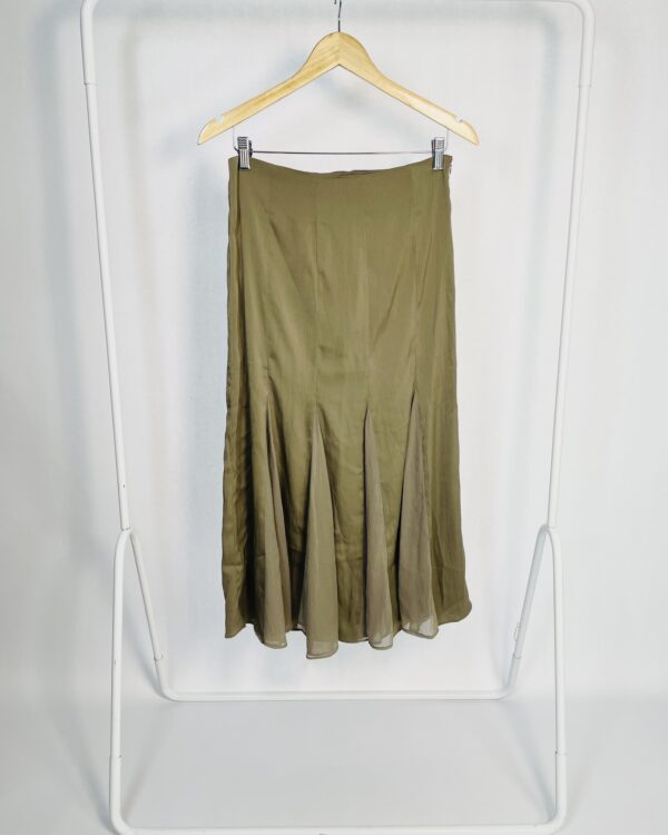 Saia esverdiado Recorte triangulo Cor cinza LIONESS - 36