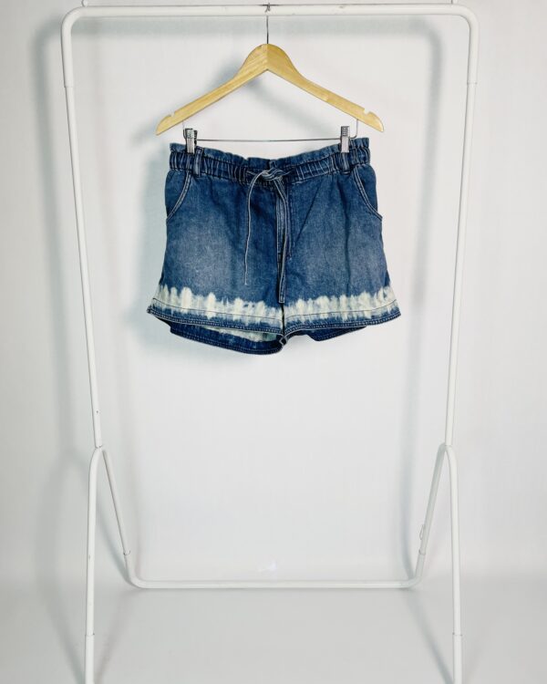 Short jeasn lavagem clara elástico na cintura MADEWELL - G *nunca usado*