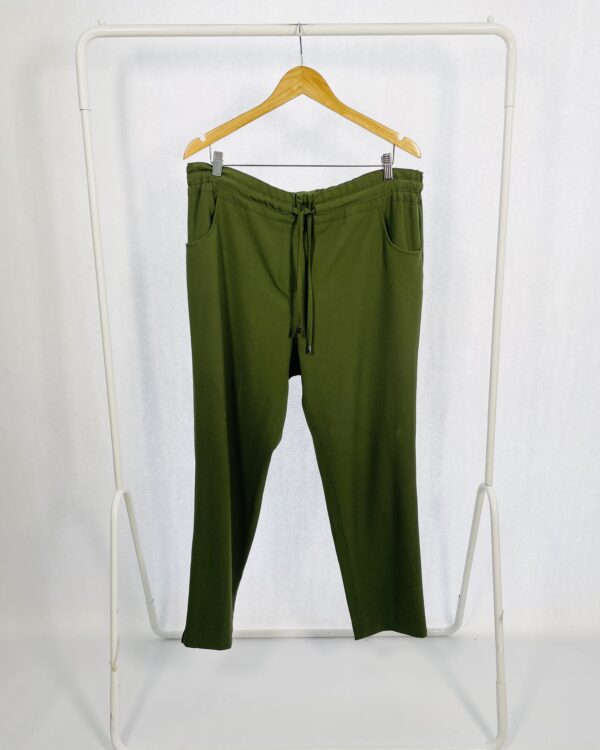 Calça  Verde Elástico e amarração de cinto MIXED - 44