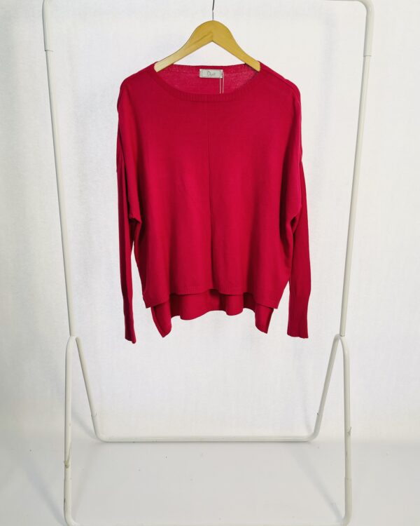 Sueter Rosa Manga Longa DUO - G