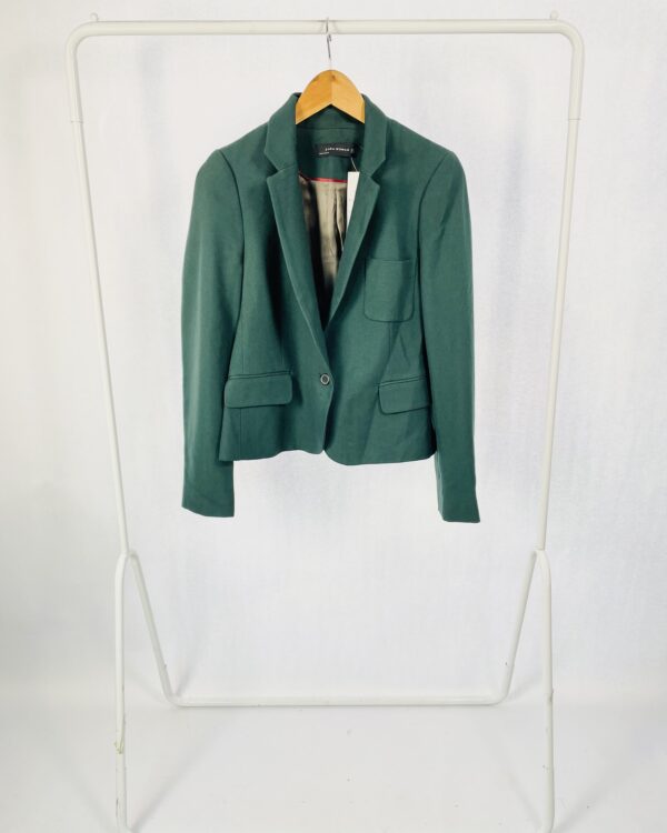 Blazer verde ZARA - M