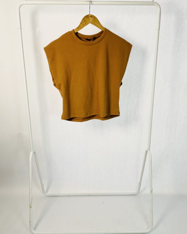 Blusa suede caramelo LEELOO - M