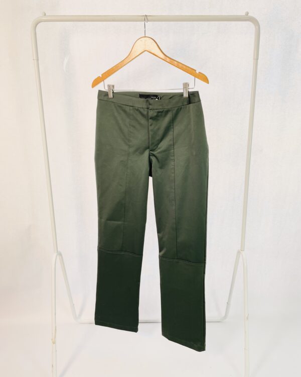 Calça Verde Sacada Acetinada Bolsos Costas SACADA - 40