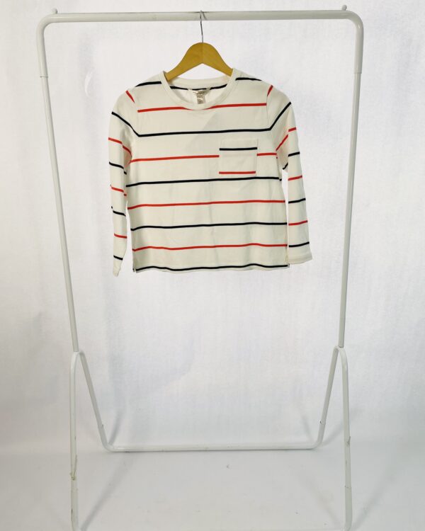 Casaco branco com listras BANANA REPUBLIC - P