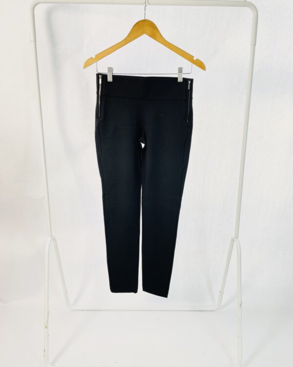 Calça legging malha preta ZARA -  M