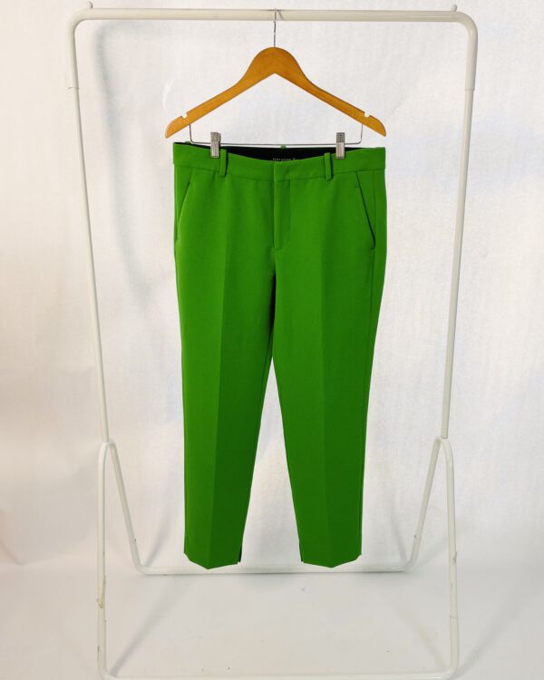 Calça verde bolsos faca ZARA - G